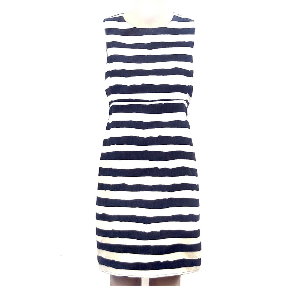 Jealous Tomato Black and White Striped Dress